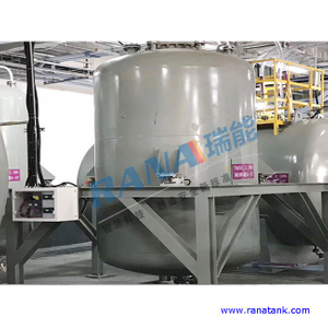 Supply PTFE Coated Steel Tank For Storing Electronics Grade Hydrogen Peroxide